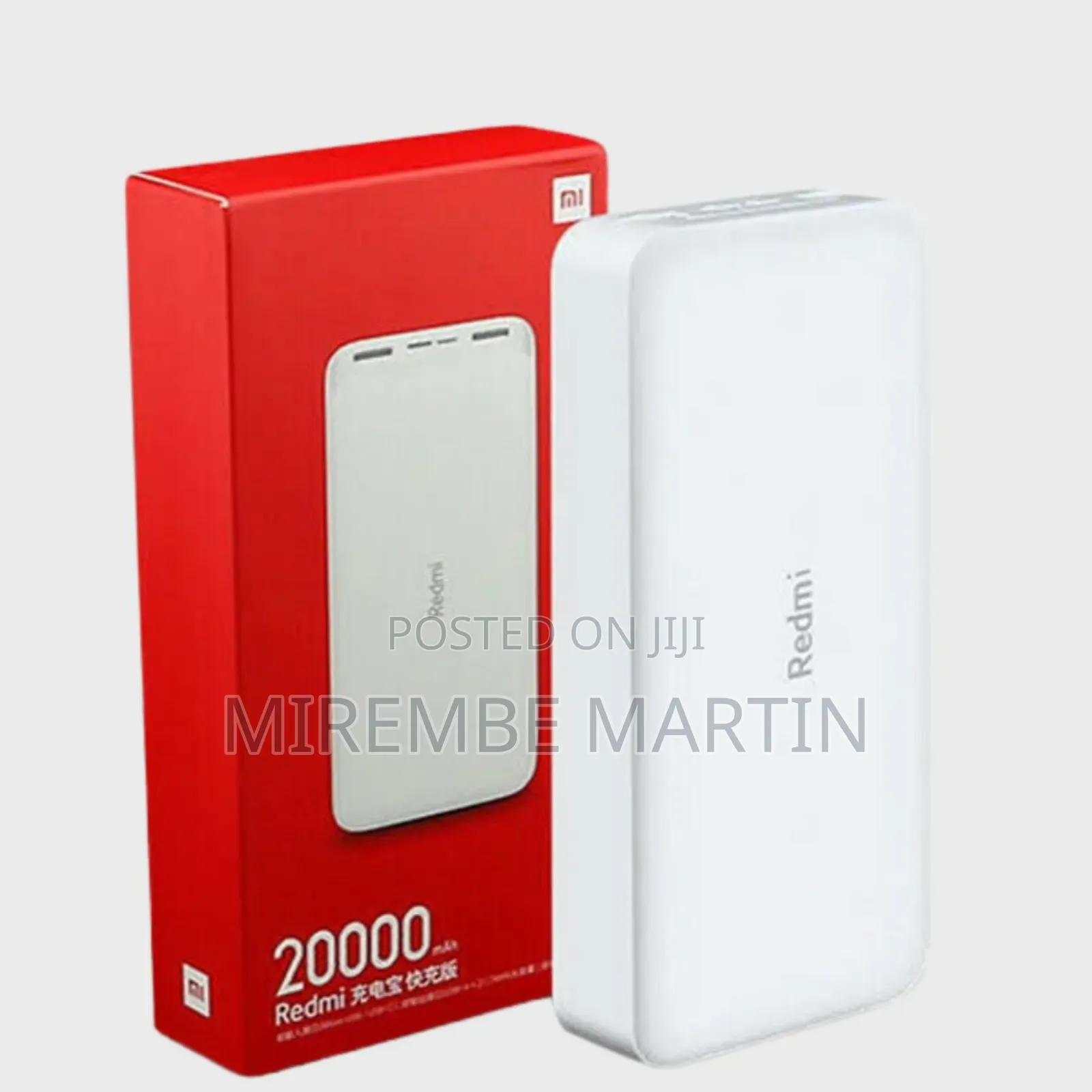 Redmi Powerbank 20000mah Dual Port Fast Charging