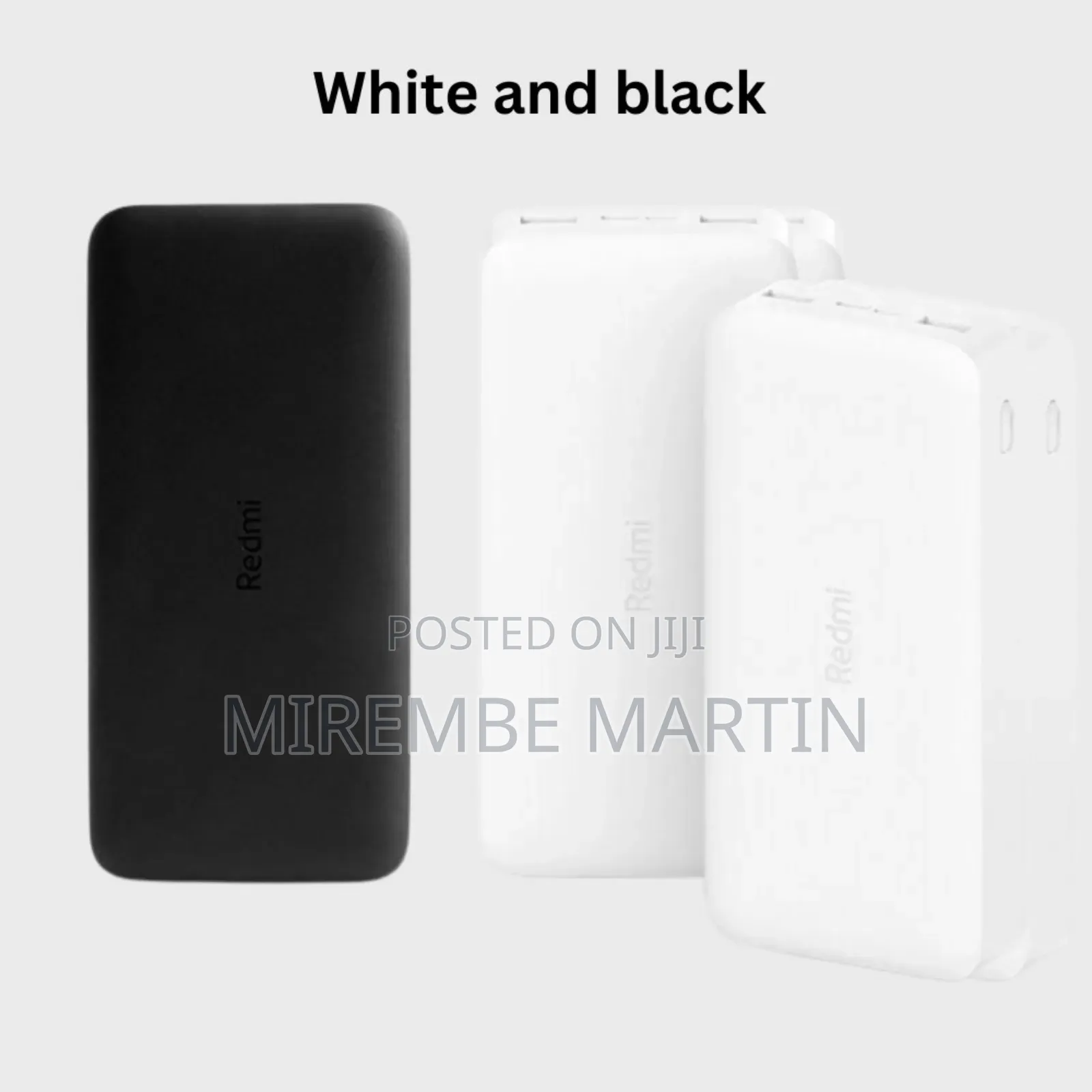 Redmi Powerbank 20000mah Dual Port Fast Charging