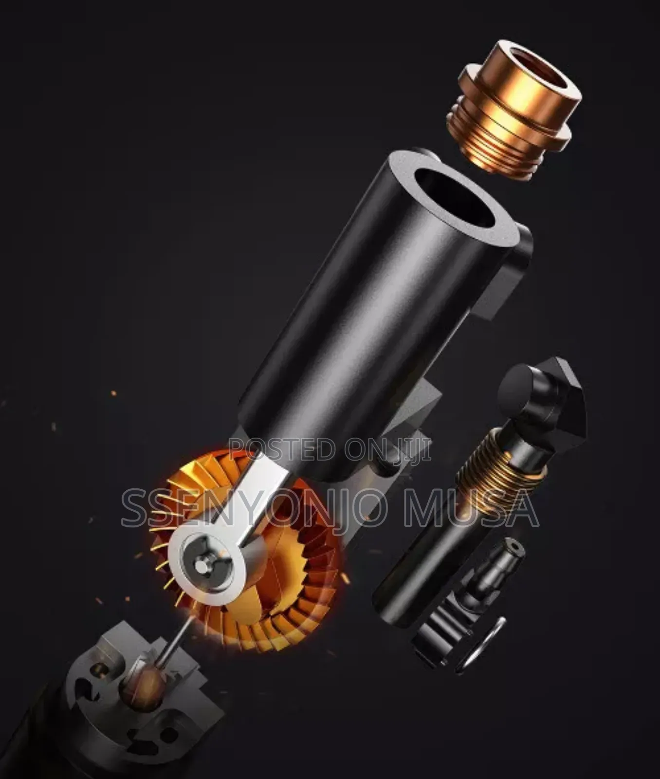 Baseus Portable Air Compressor Inflator -Handheld, Led Light