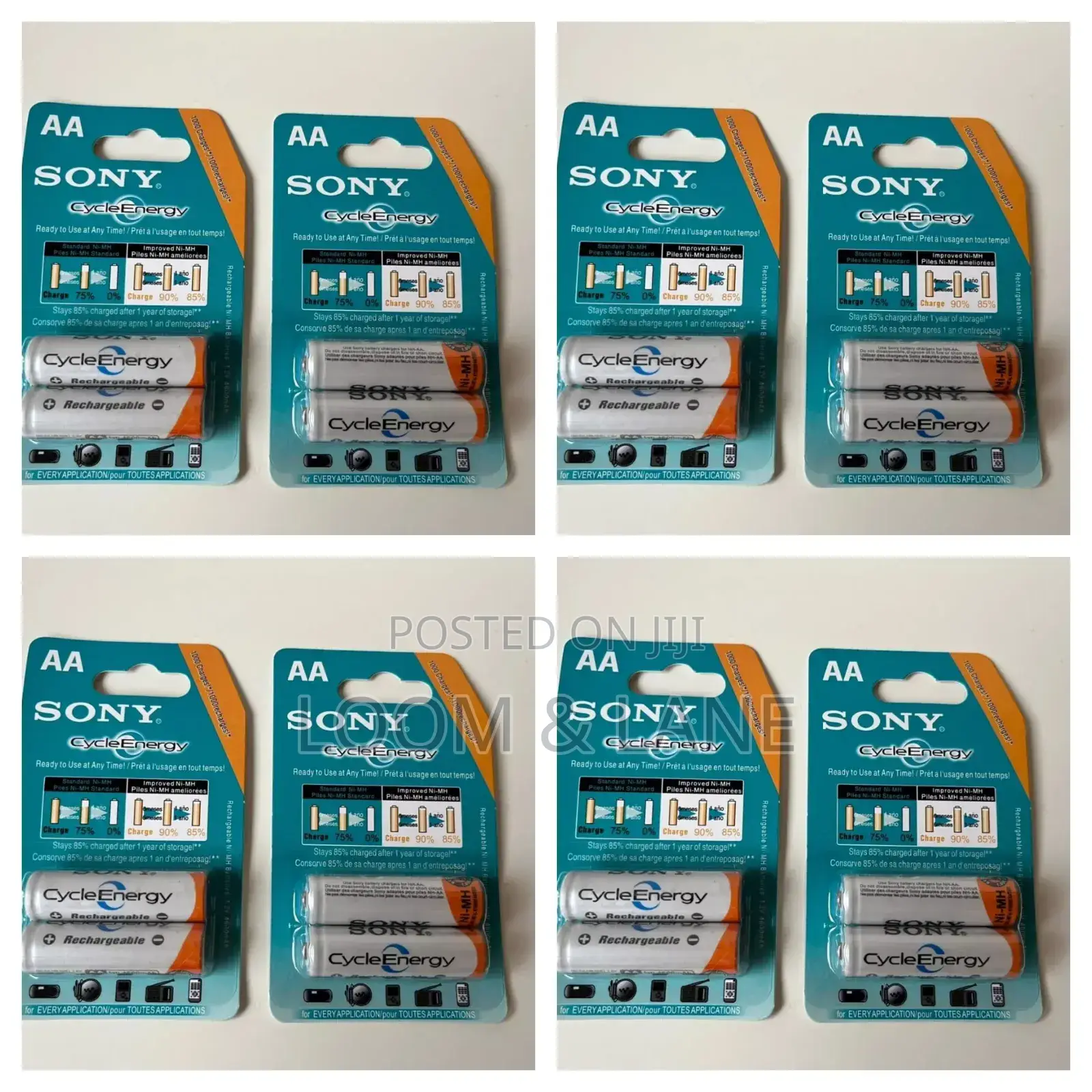 Aa Sony Cycle Energy Battery