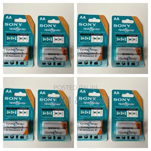 Aa Sony Cycle Energy Battery