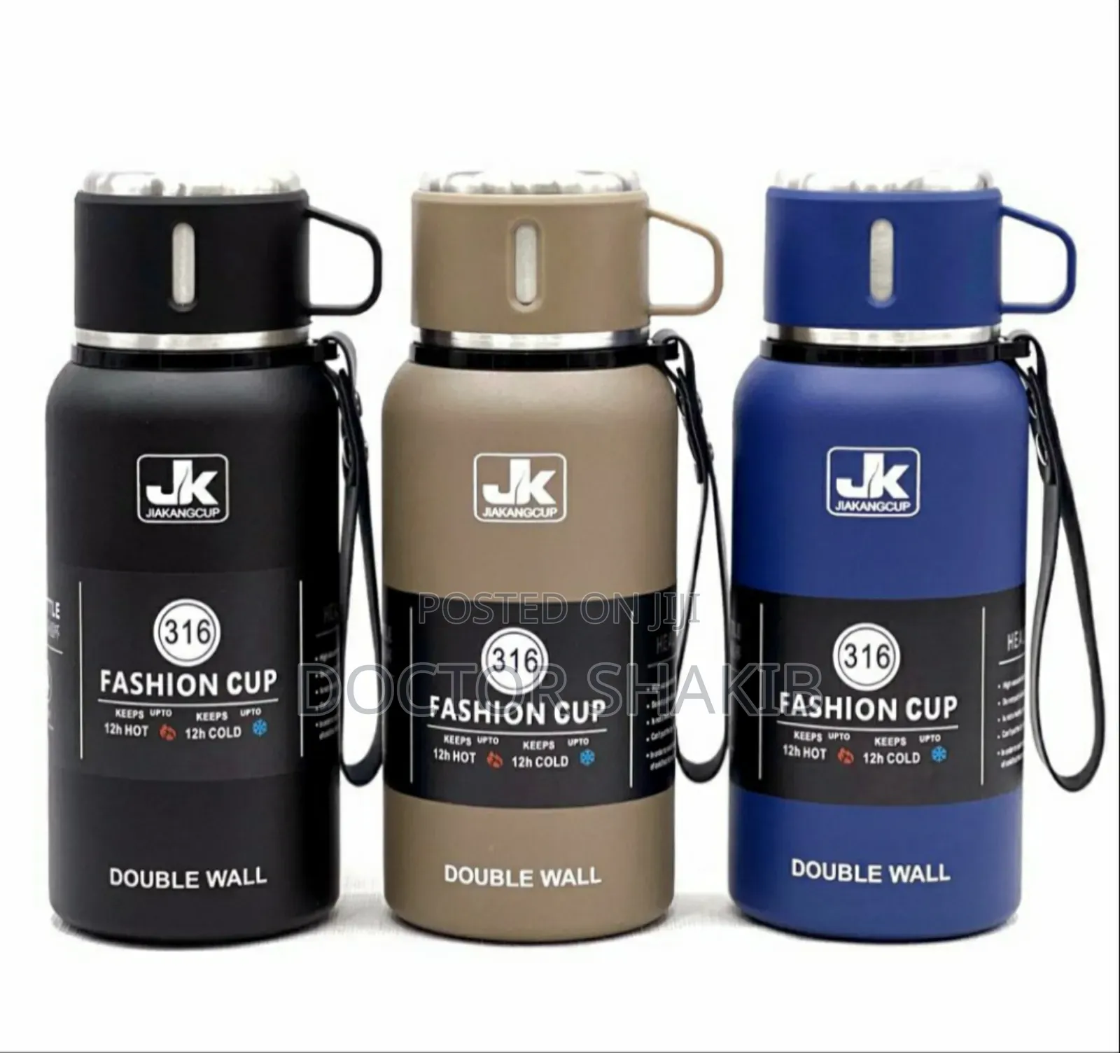 New Jk Double Wall Fashion Cup 1200ml