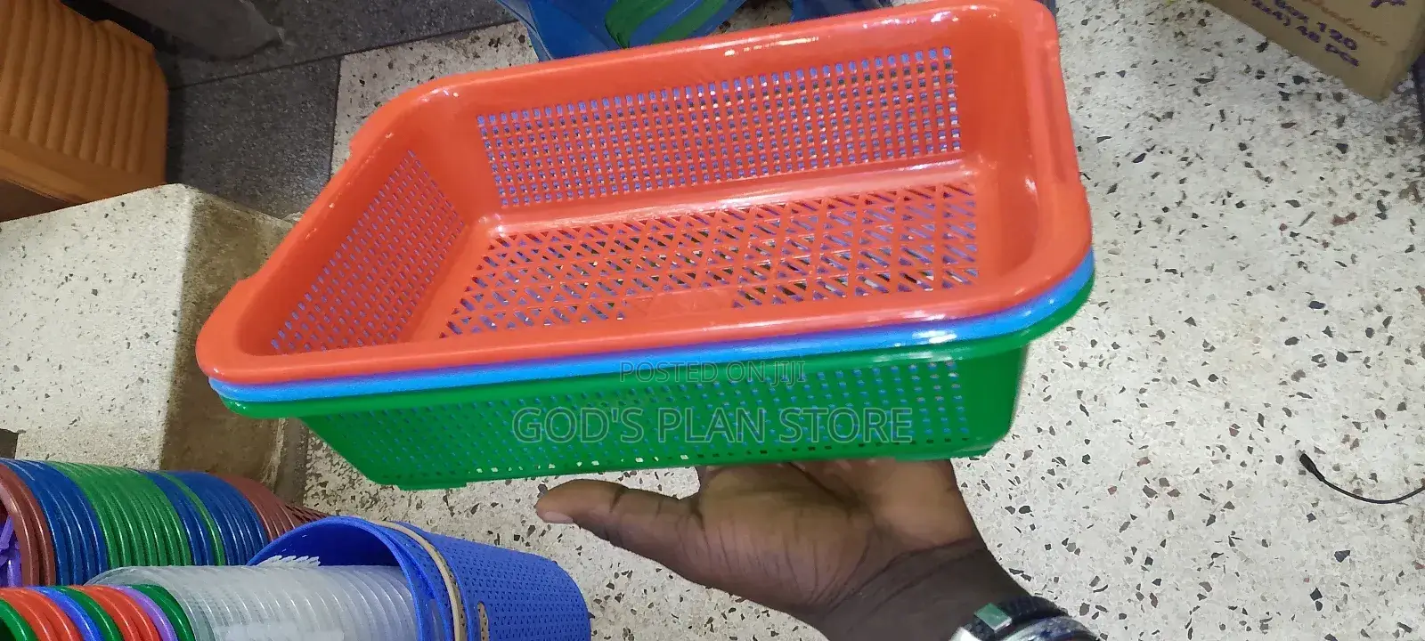Plastic Holder Baskets 1pc