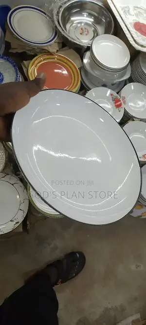 Heavy Quality Ceramic Dinner Plates 12pcs