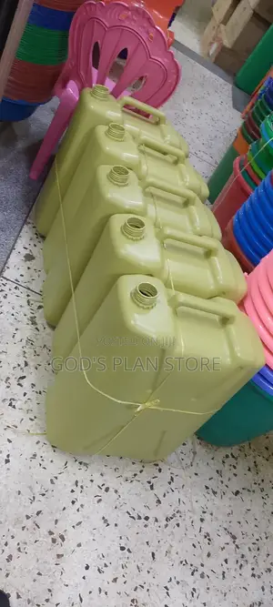 Multipurpose Plastic Jerrycans 5pcs