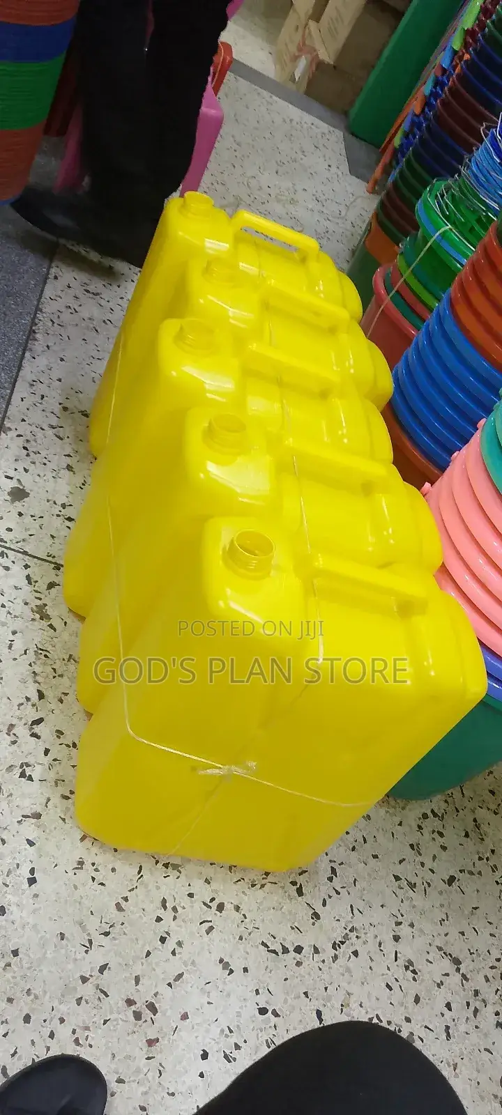 20litres Yellow Jerry Cans 5pcs