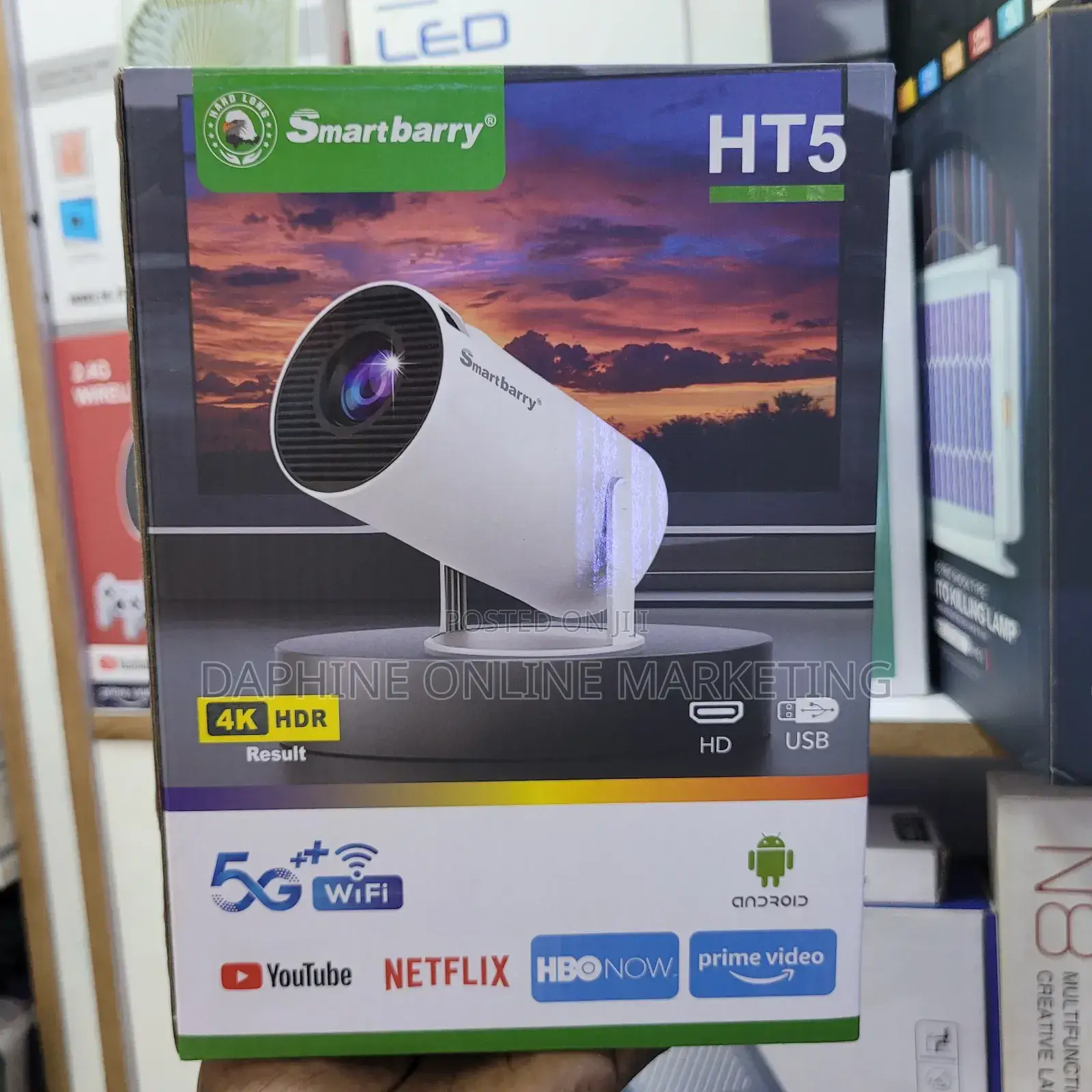Smart Barry Ht5 Projector 