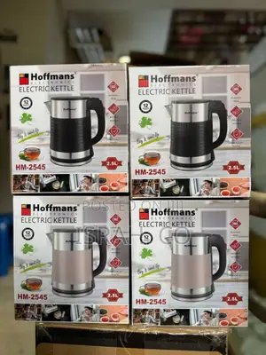 Hoffmans Electric Kettles, Model Hm-2545, With a 2.5-Liter