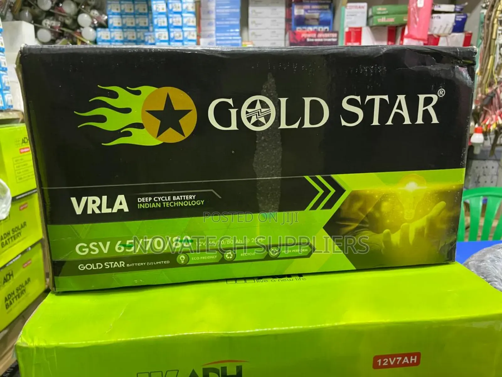 70 Ah Gold Star Vrla Solar Battery Teha
