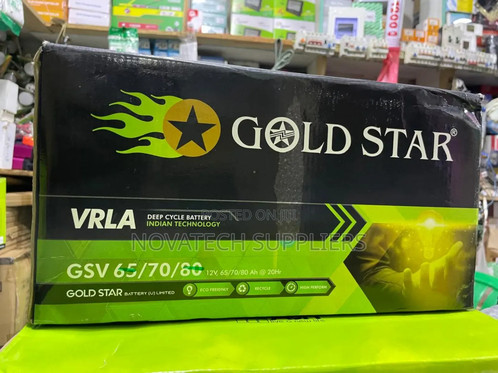 70 Ah Gold Star Vrla Solar Powder Battery Kenk