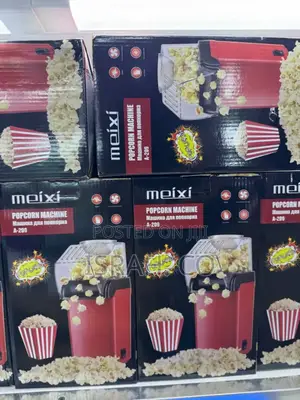 Meixi Electric Popcorn Maker Popper Machine - Red