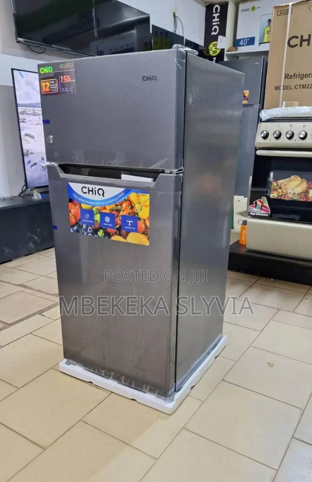 Chiq 150 Litres Double Door Fridge Original