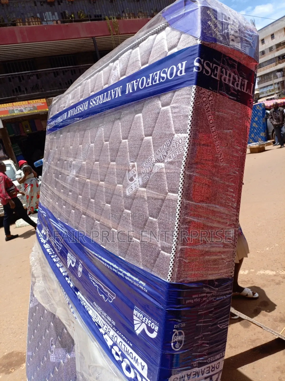 Mattress Rosefoam High Density 4x6 By6 Inches