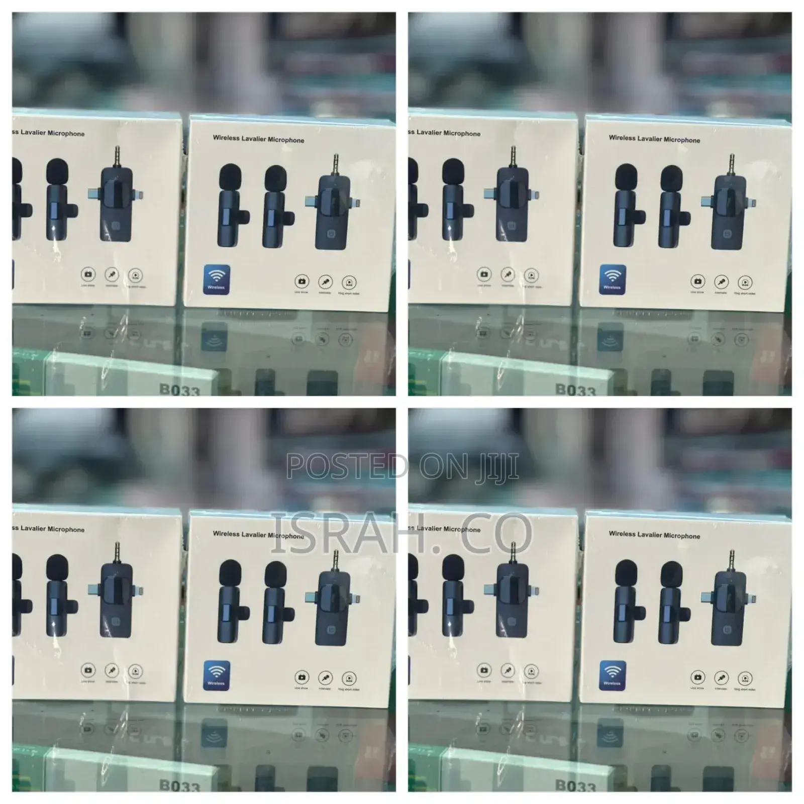  3 in 1 Wireless Lavalier Microphone