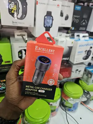 Excellent Car Charger With Type-C and Usb-a Output