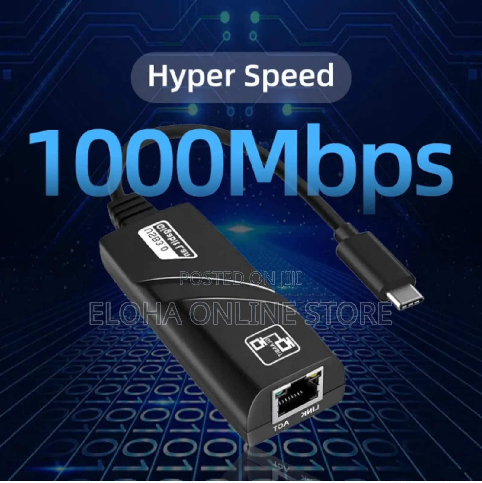 Usb-C to Gigabit Ethernet Adapter.