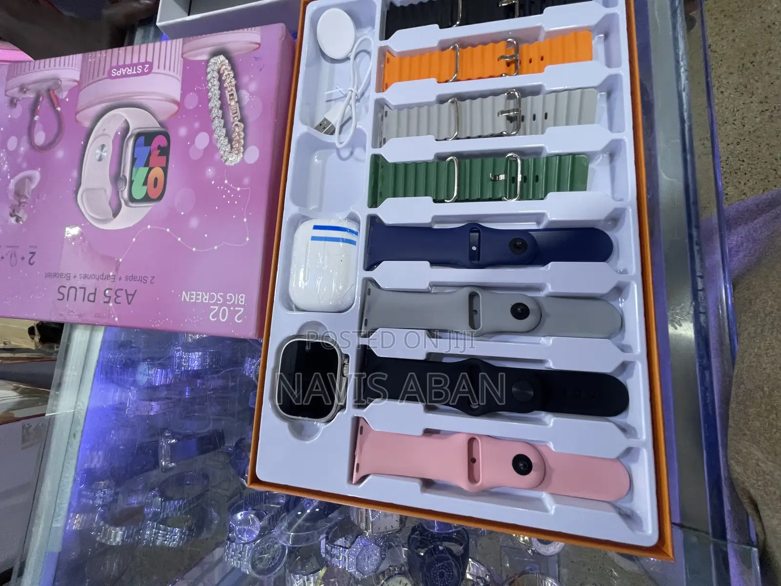 Mk 68 Ultra Watch With Wireless Earphones