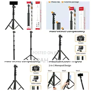 Jmary Mt-39 2-in-1 Portable Tripod and Selfie Stick