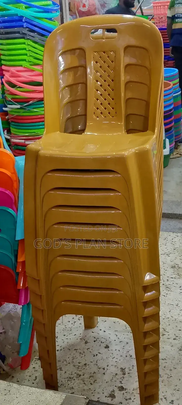 Armless Plastic Chairs New Color