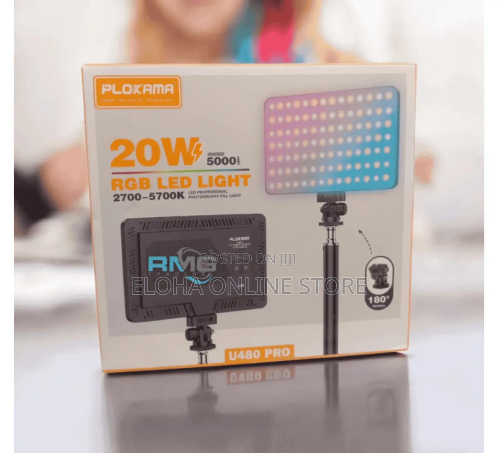 Plokama U480 Pro RGB Photography Brightled Video Light