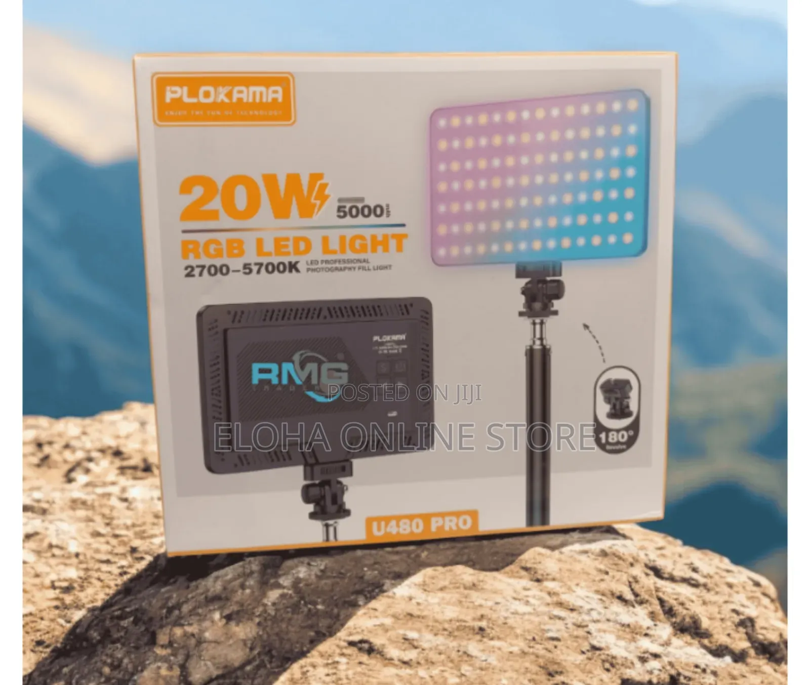 Plokama U480 Pro RGB Photography Brightled Video Light