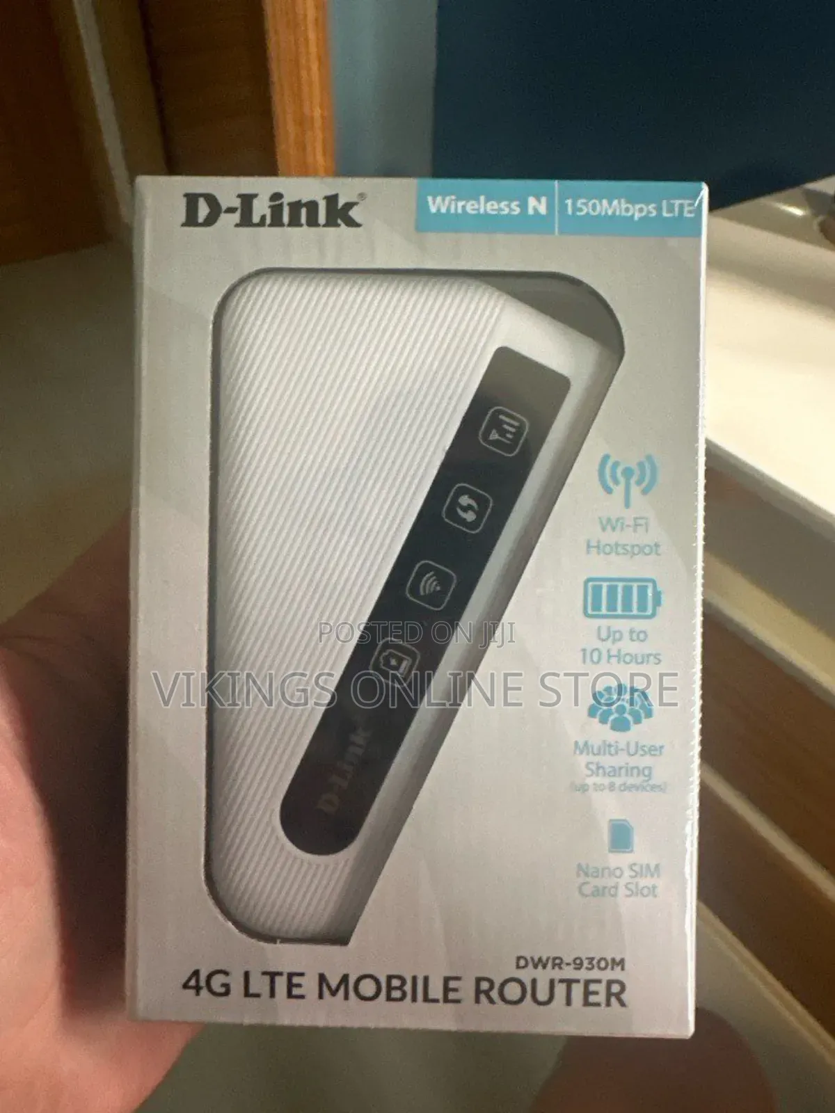 D-Link Mifi 4g (Dwr-930m) 150 MBPS Wifi Speeds Up To150 MBPS