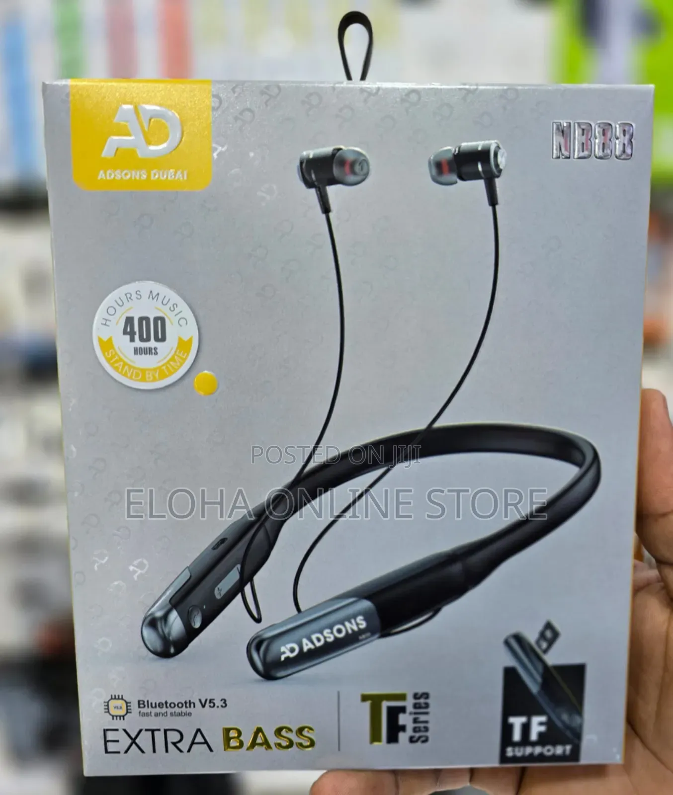Adsons Dubai Nb88 Bluetooth Neckband Headphones