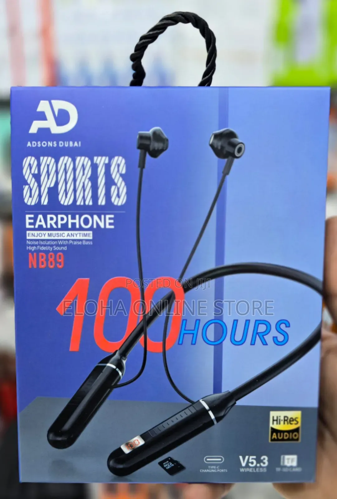 Adsons Dubai Sports Nb89 Wireless Earphones