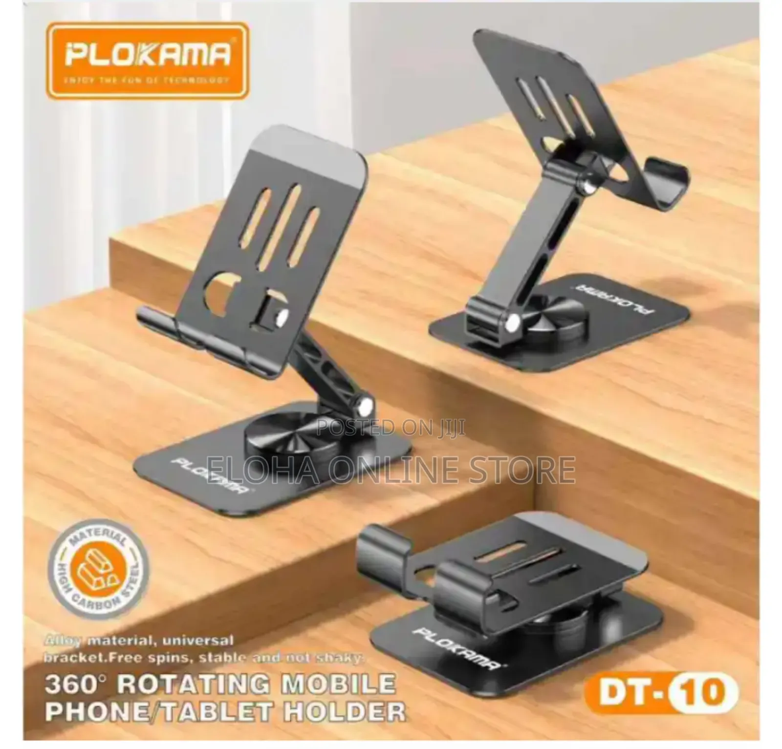 Plokama Dt10 Stand Holder Hp Folding Dekstop -2 Holder