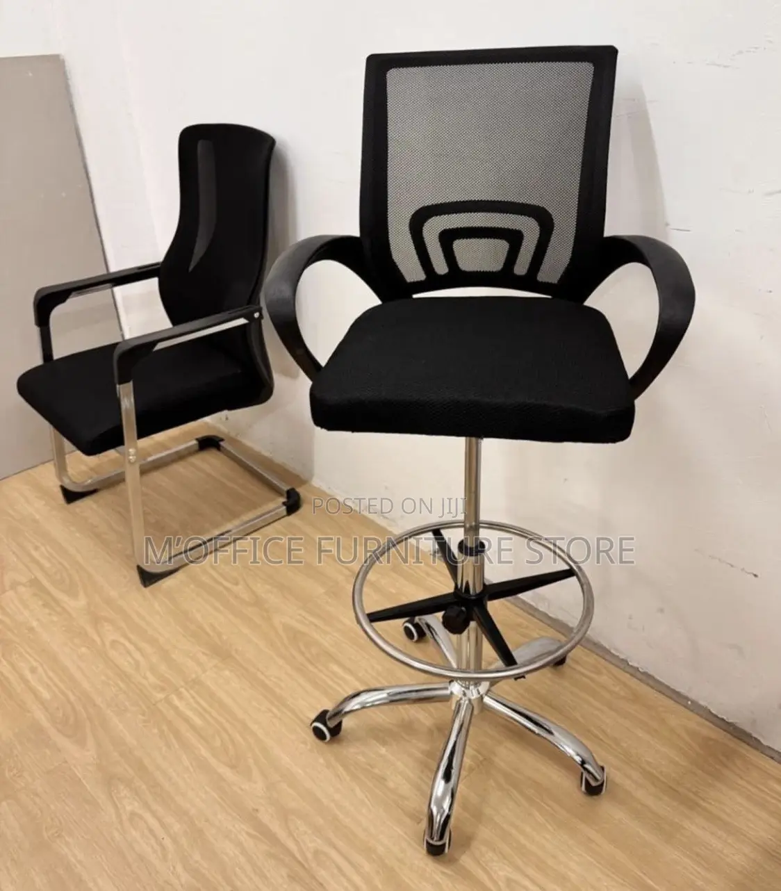 Rotating Counter Office Chairs