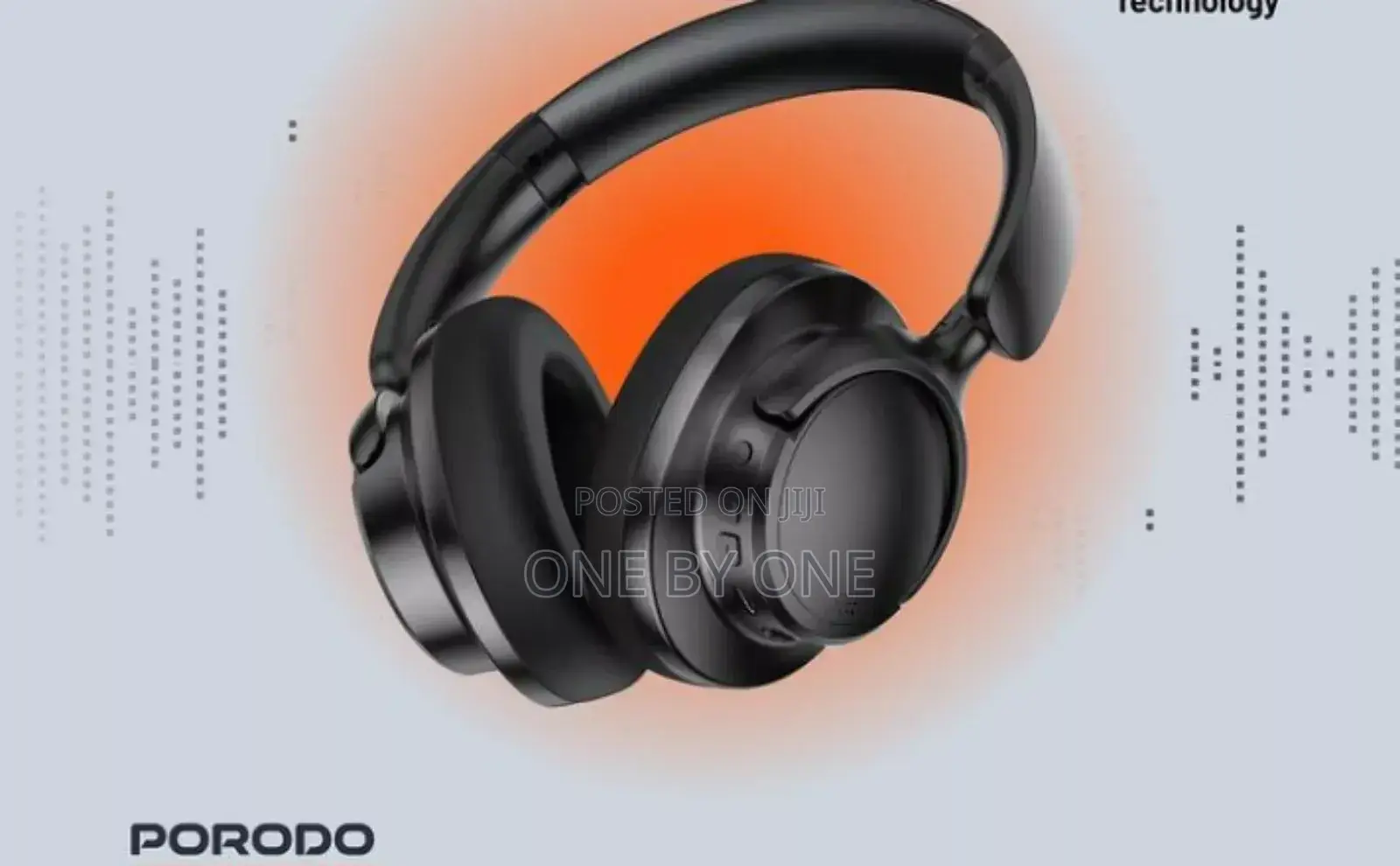 Porodo Soundtec Zen Active Noise Cancellation Headphones.