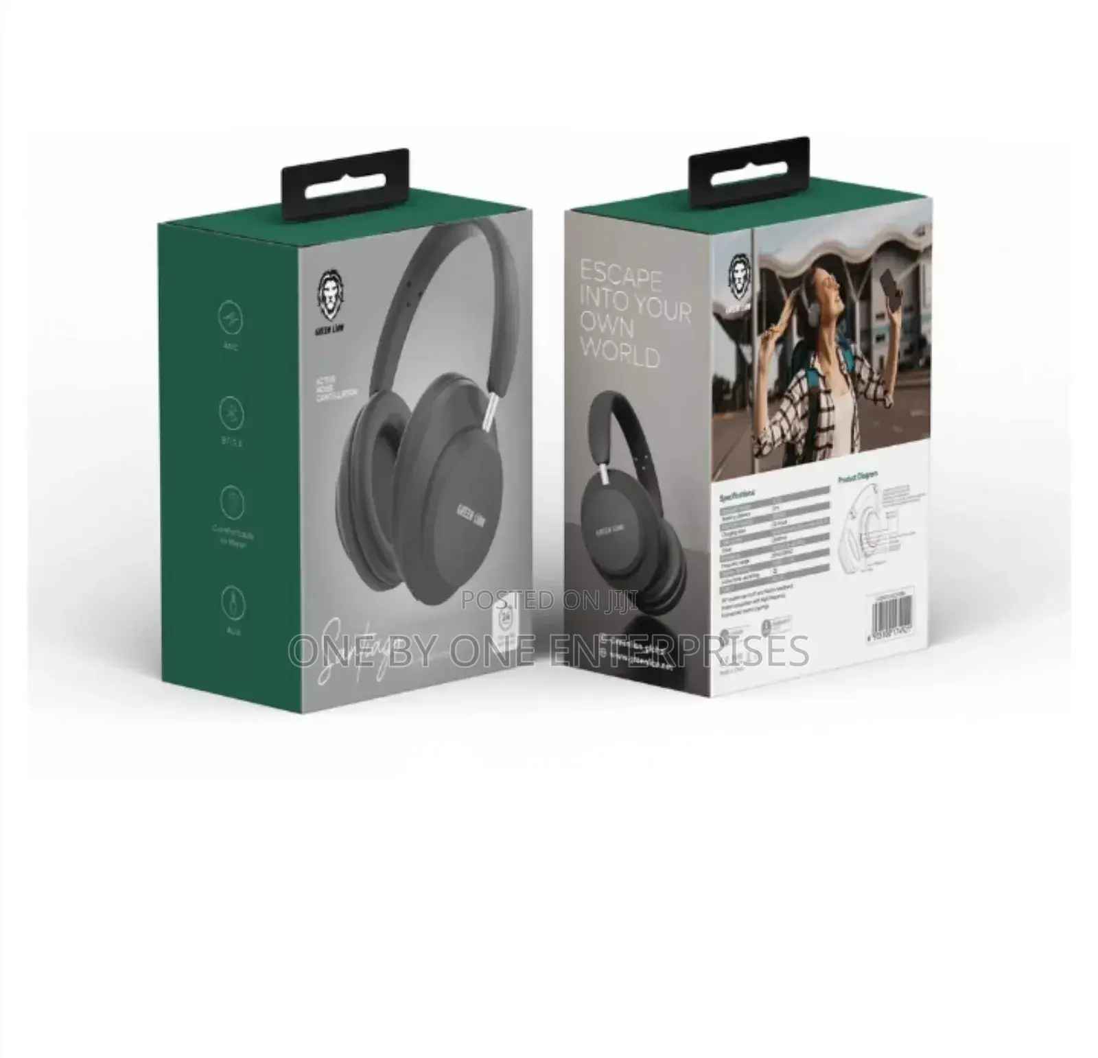 Green Lion Santiago Wireless Headphone With Anc