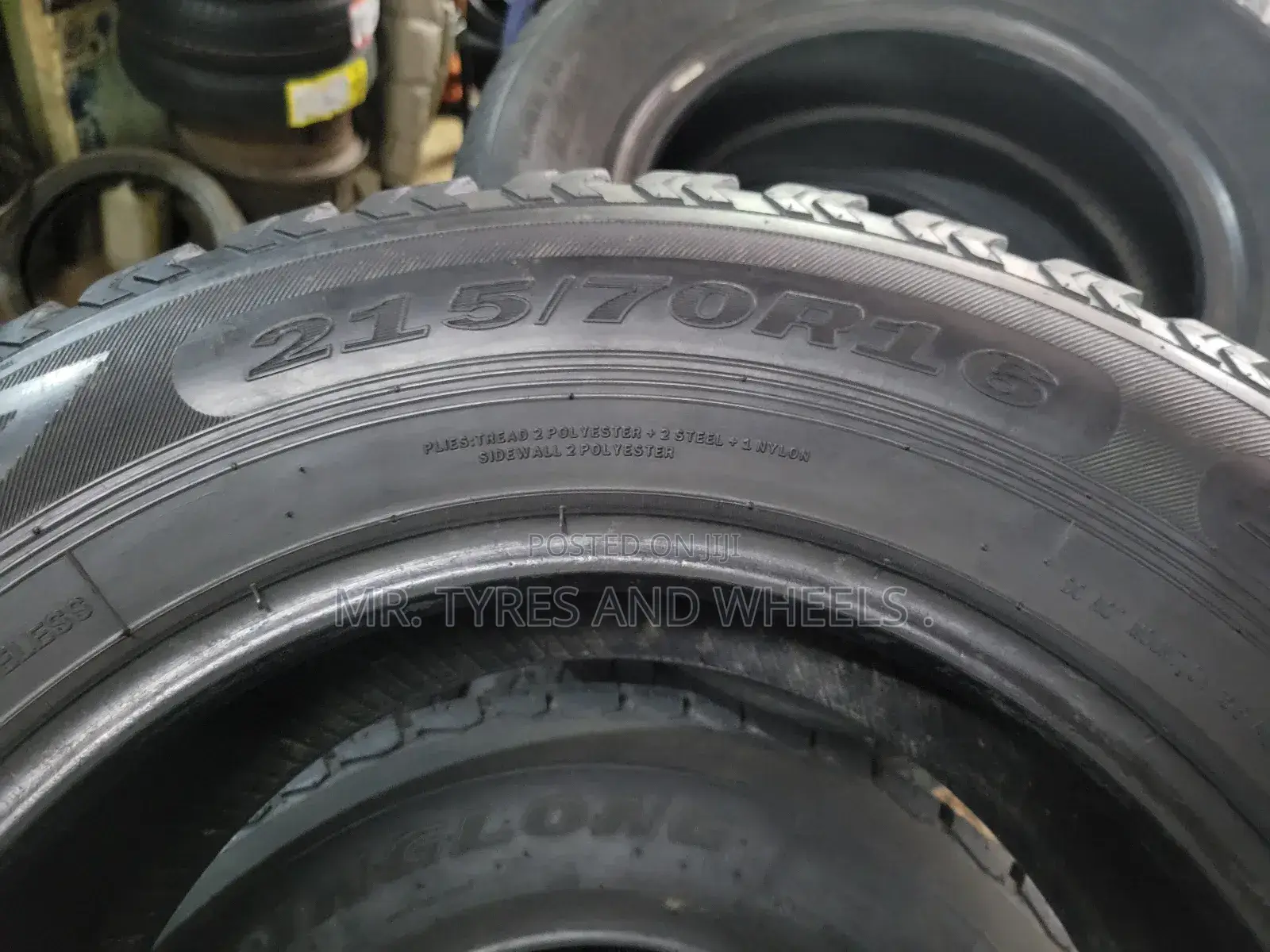 215 70 R16 Used Linglong but Still Gd Tires Call We Deliver