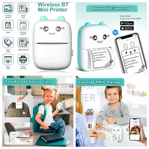 Portable Inkless Universal Bluetooth Printer