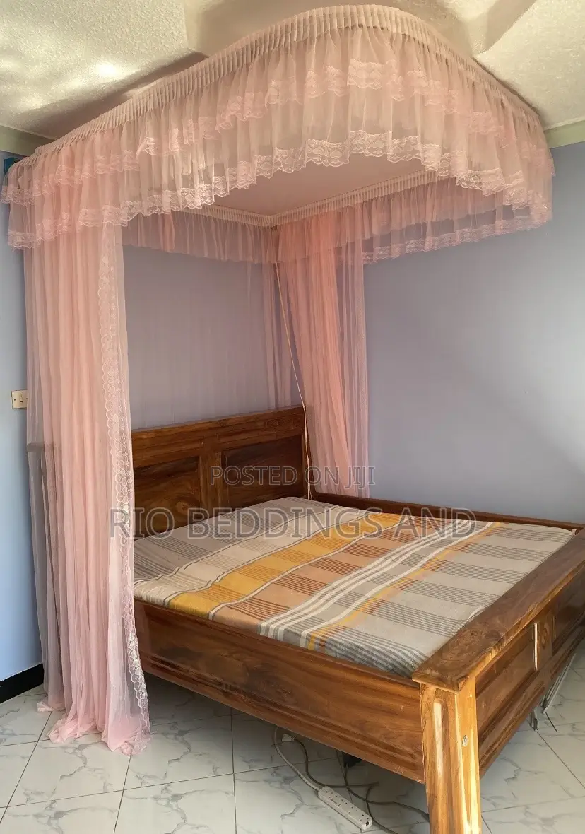Wall Mount Mosquito Net / Colours Pink