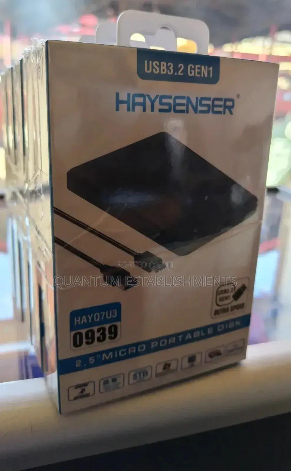Haysenser Usb 3.2 Gen 1ultra Speed Hard Drive Enclosure