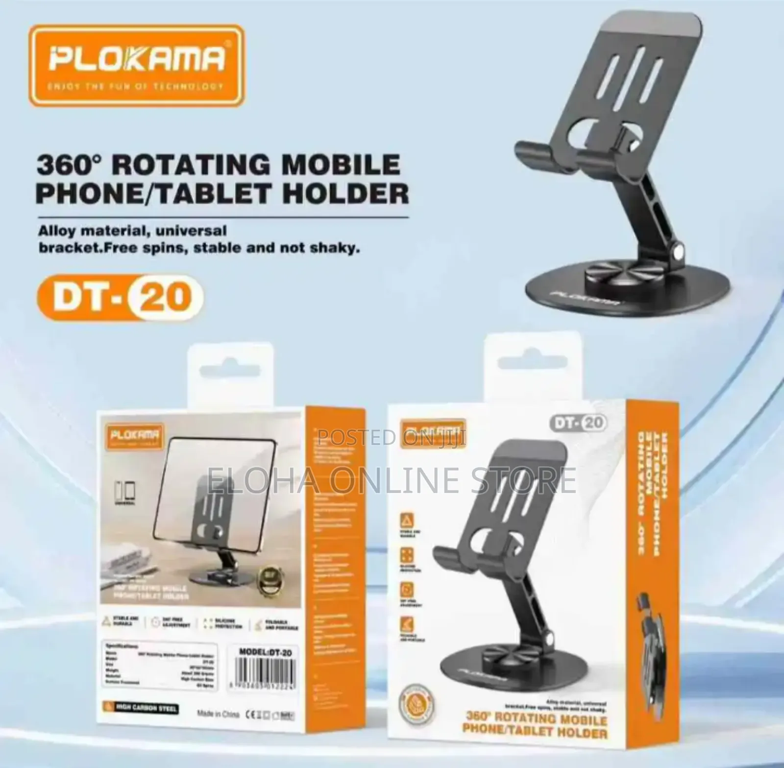 Plokama Dt20 Phone Stand Metal Cell Phone