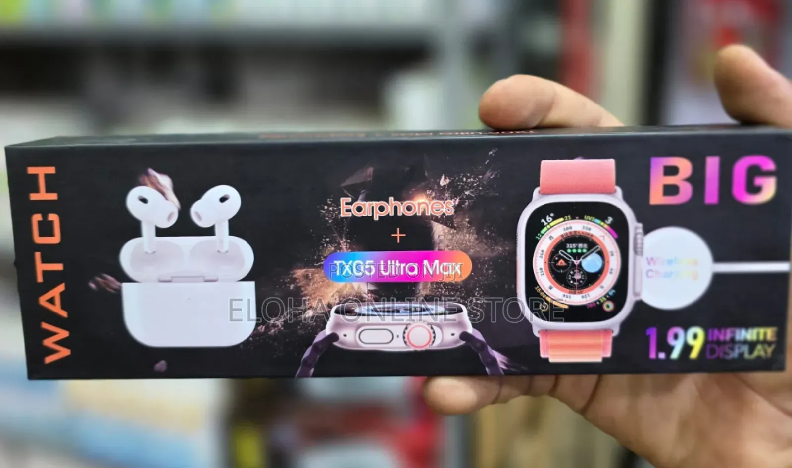 Tx05 Ultra Max Smartwatch With Included Earphones
