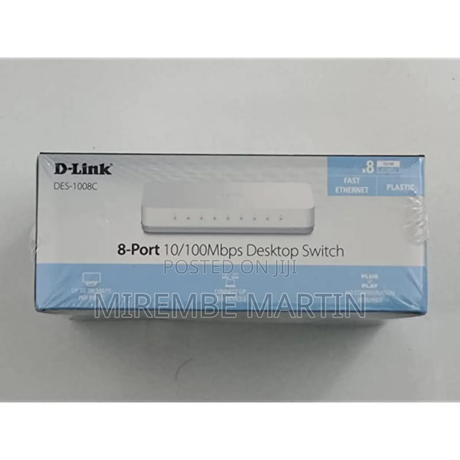 D Link 8 Port Switch Des 1008c