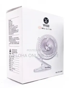 Yase Simple Clip Fan, Model Ys-2260.