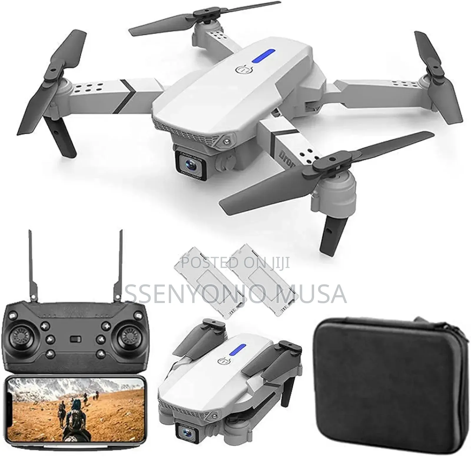 E88pro Rc Drone - Professional Foldable Drone With 1080p