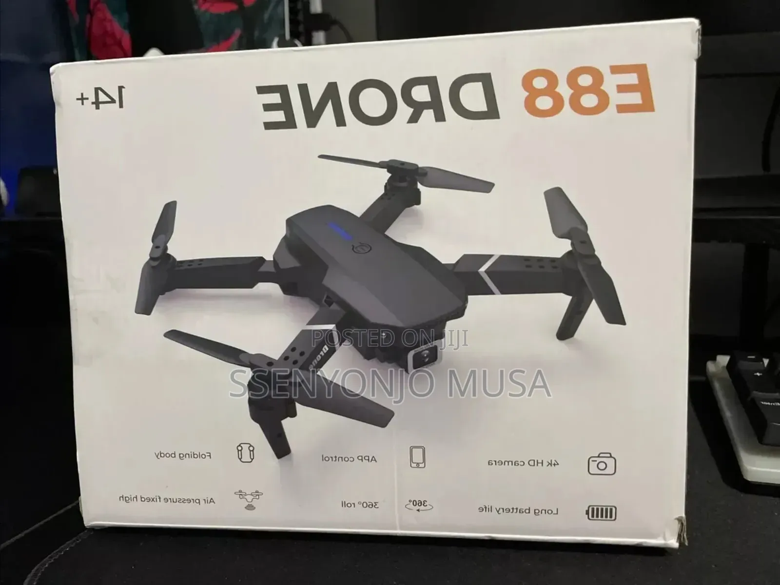 E88pro Rc Drone - Professional Foldable Drone With 1080p