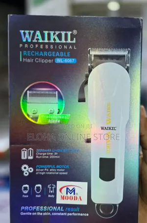 Waikil Professional Rechargeable Hair Clipper (Model Wl-6067