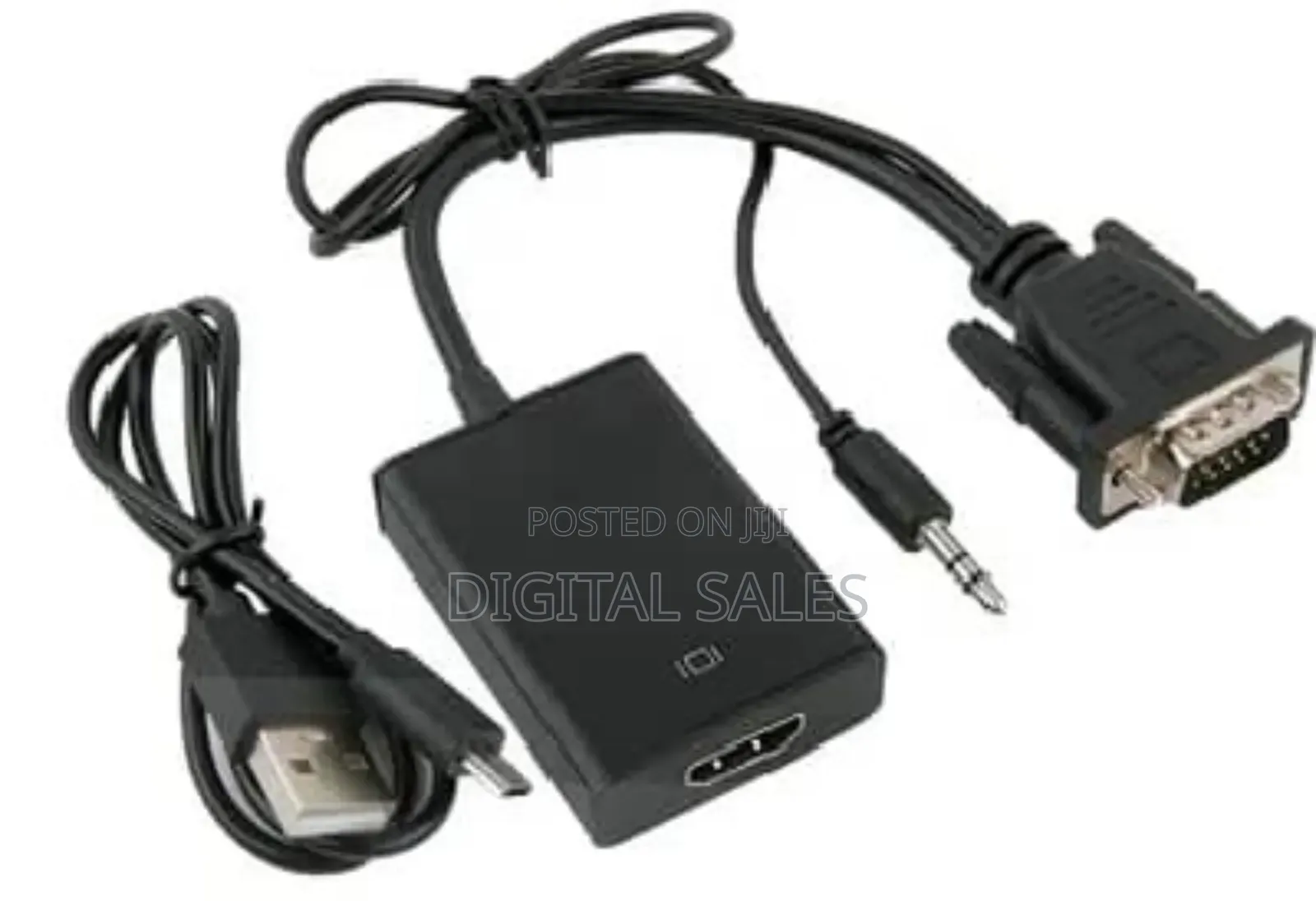 Vga to Hdmi Converter Cable With Audio Output 1080p