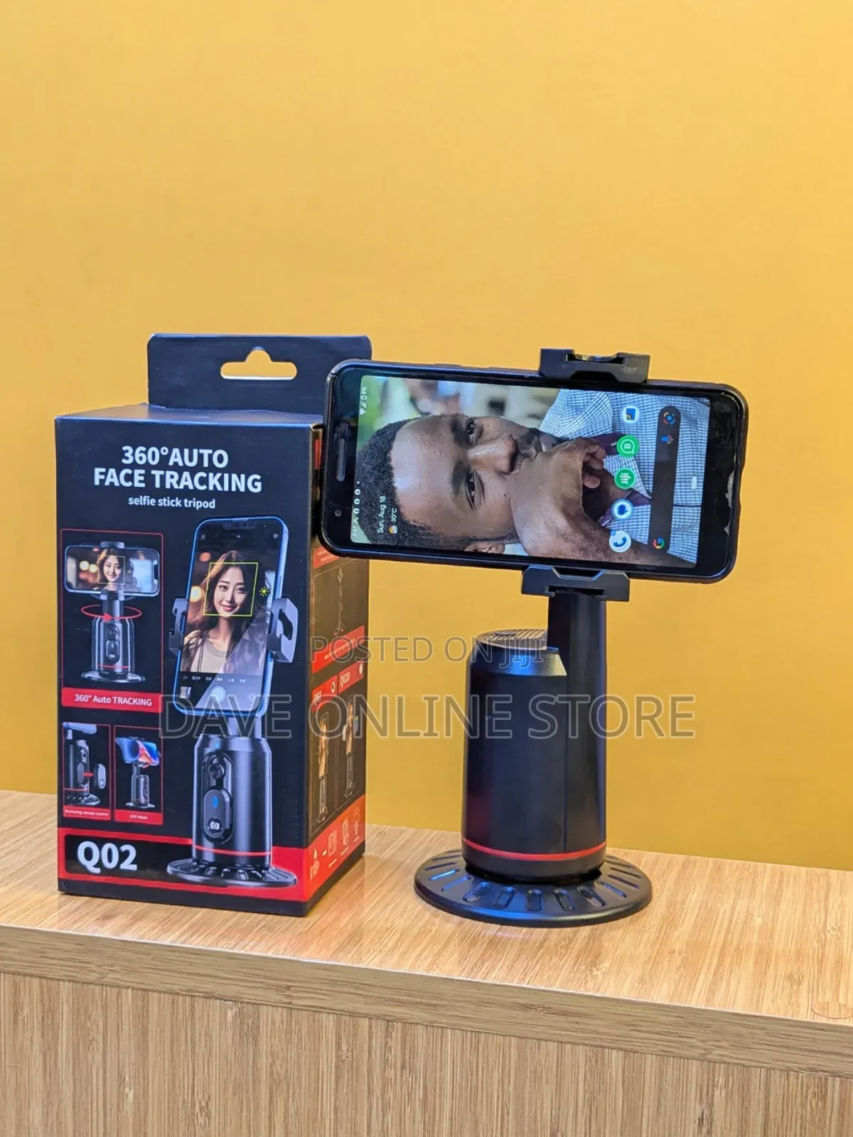 360° Auto Face Tracking Selfie Stick Tripod Q02