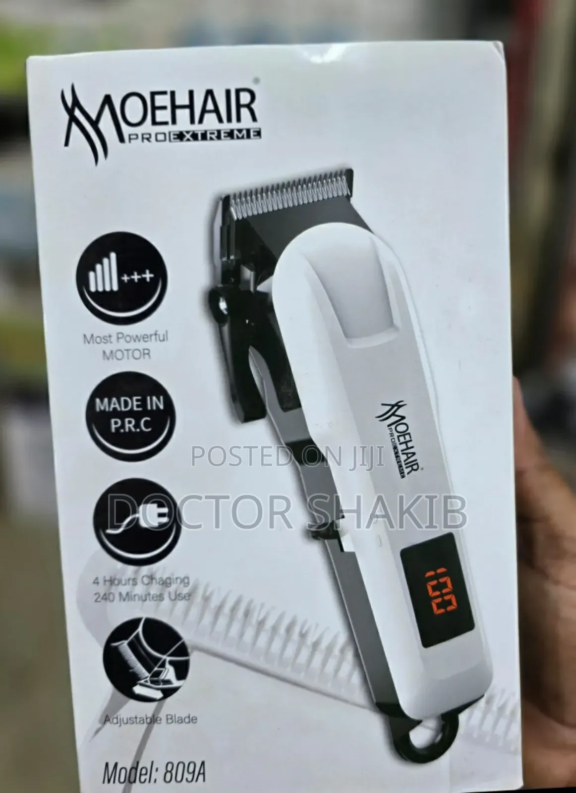 Moehair Pro Extreme Professional Hair Clipper