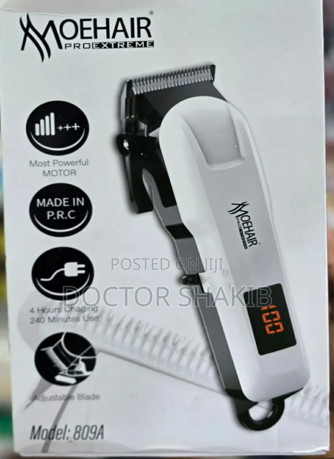 Moehair Pro Extreme Professional Hair Clipper