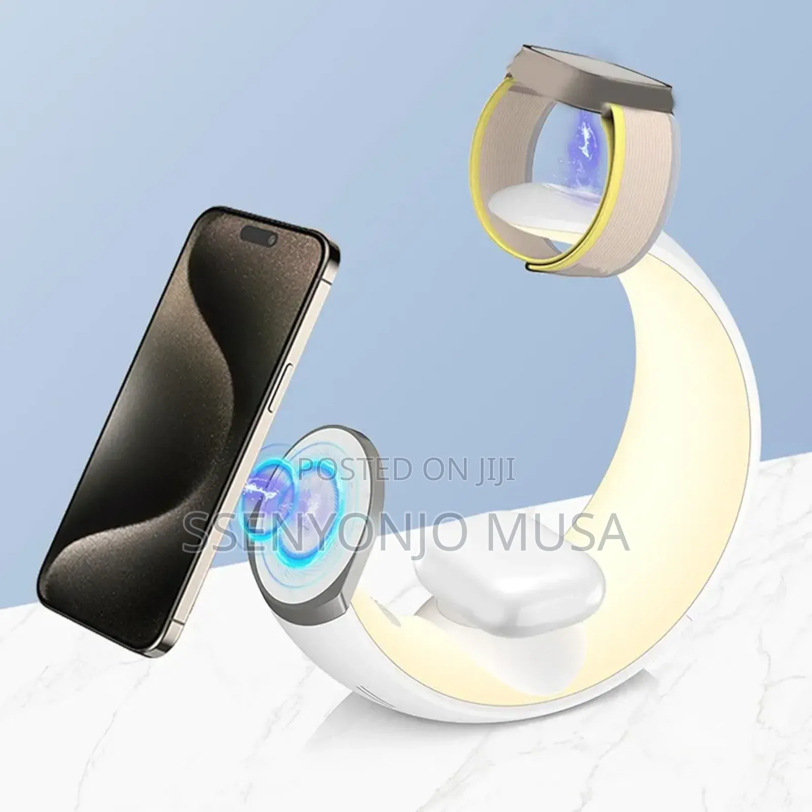 Green Lion Moon Charge 4-in-1 Wireless Charger - 15w Faster