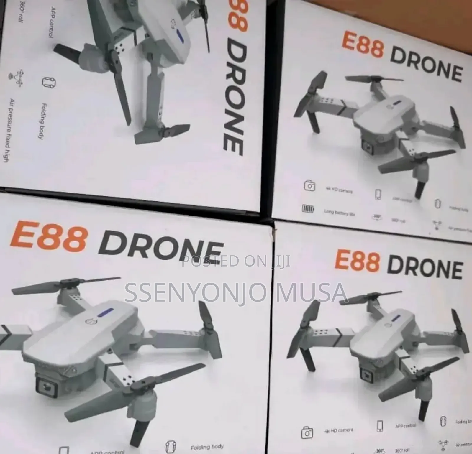E88pro Rc Drone - Professional Foldable Drone With 1080p