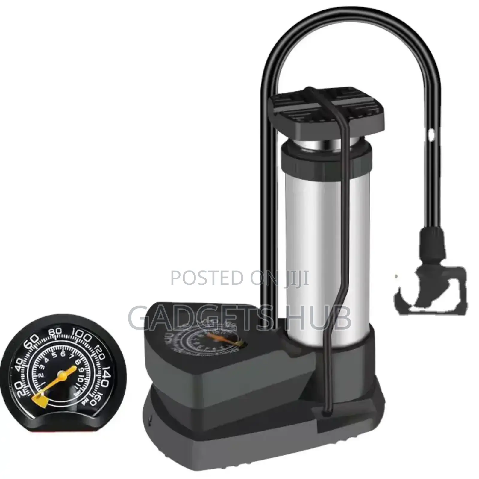 Portable
Tire Pump Foot Pedal High-Pressure Inflatable Pump